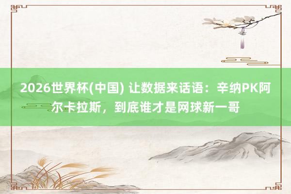 2026世界杯(中国) 让数据来话语：辛纳PK阿尔卡拉斯，到底谁才是网球新一哥