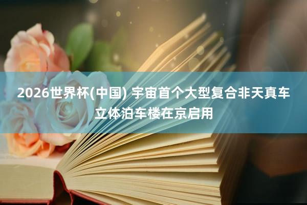 2026世界杯(中国) 宇宙首个大型复合非天真车立体泊车楼在京启用