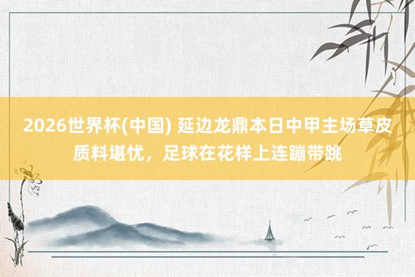 2026世界杯(中国) 延边龙鼎本日中甲主场草皮质料堪忧，足球在花样上连蹦带跳